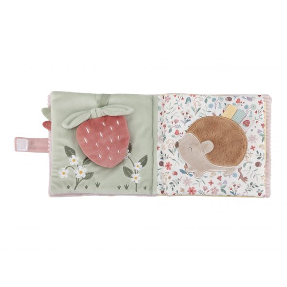 LITTLE DUTCH KNÍŽKA TEXTILNÍ S AKTIVITAMI FAIRY GARDEN - KNÍŽKY PRO NEJMENŠÍ - PRO DĚTI