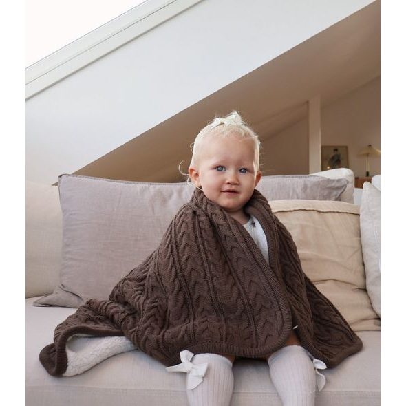 VINTER & BLOOM DEKA CUDDLY CHOCOLATE CHIP - DĚTSKÉ DEKY PRO MIMINKA - SPINKÁNÍ