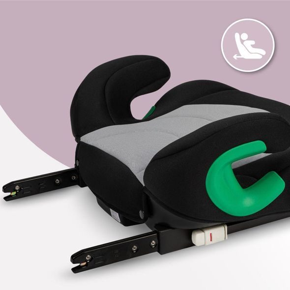 MOMI PODSEDÁK MOMI VENKO ISOFIX I-SIZE ŠEDÝ - AUTOSEDAČKY 15-36KG - AUTOSEDAČKY A PŘÍSLUŠENSTVÍ