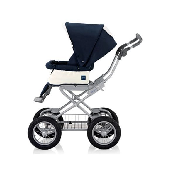 INGLESINA MAGNUM COMFORT CHROM PODVOZEK ARDESIA/BLU NAF.KOLA 2013 - HLUBOKÉ KOČÁRKY - KOČÁRKY A PŘÍSLUŠENSTVÍ