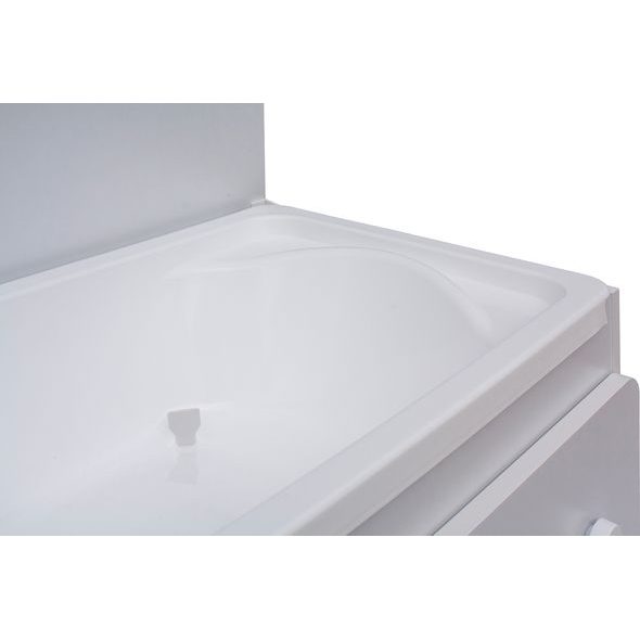 SCARLETT PŘEBALOVACÍ KOMODA S VANIČKOU VISTA BÍLÁ S PŘEBALOVACÍ PODLOŽKOU OSLÍK BÍLÁ - PŘEBALOVACÍ KOMODY - PŘEBALOVÁNÍ