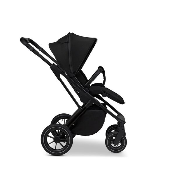 MOON PIÚ BLACK CHROME - ONYX - DVOJKOMBINACE - KOČÁRKY A PŘÍSLUŠENSTVÍ