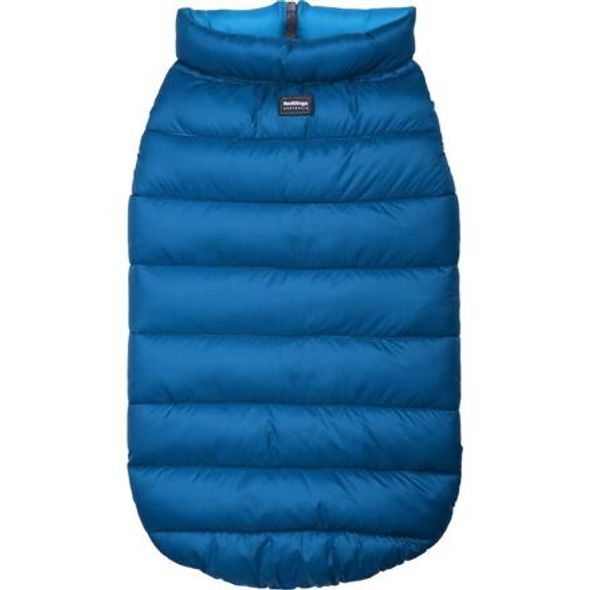 RED DINGO PUFFER JACKET – MODRÁ / TYRKYSOVÁ VELIKOST BUNDY 40 CM - KOMBINÉZY A BUNDY PRO PSY - CHOVATELSKÉ POTŘEBY MALVÍKZOO