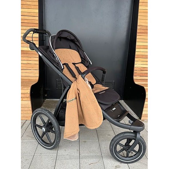 PINKIE PODLOŽKA DO KOČÁRKU SHINE GOLD CAMEL - PODLOŽKY DO KOČÁRKU - KOČÁRKY A PŘÍSLUŠENSTVÍ