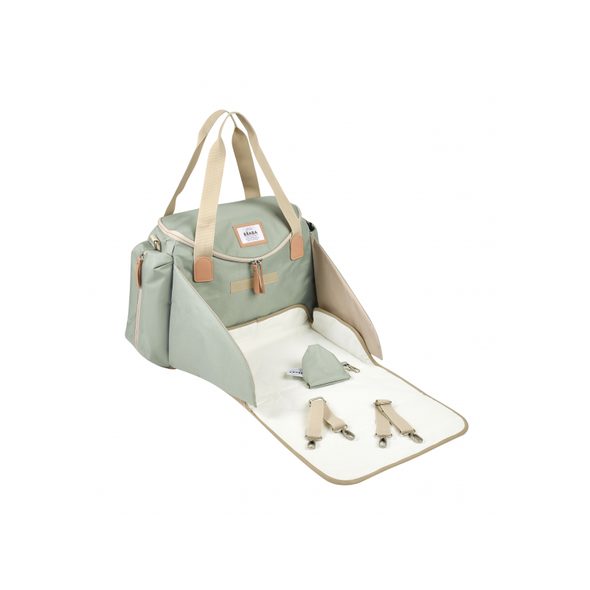 BEABA PŘEBALOVACÍ TAŠKA SYDNEY SAGE GREEN - PŘEBALOVACÍ TAŠKY - KOČÁRKY A PŘÍSLUŠENSTVÍ