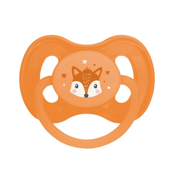 CANPOL BABIES DUDLÍK KAUČUKOVÝ TŘEŠINKA 6-18M CUTE ANIMALS 1KS - ŠIDÍTKA A DOPLŇKY - KRMENÍ