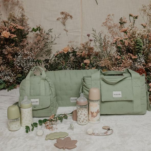 SUAVINEX SUAVINEX POETRY PŘEBALOVACÍ TAŠKA PŘES RAMENO - ZELENÁ - PŘEBALOVACÍ TAŠKY - KOČÁRKY A PŘÍSLUŠENSTVÍ