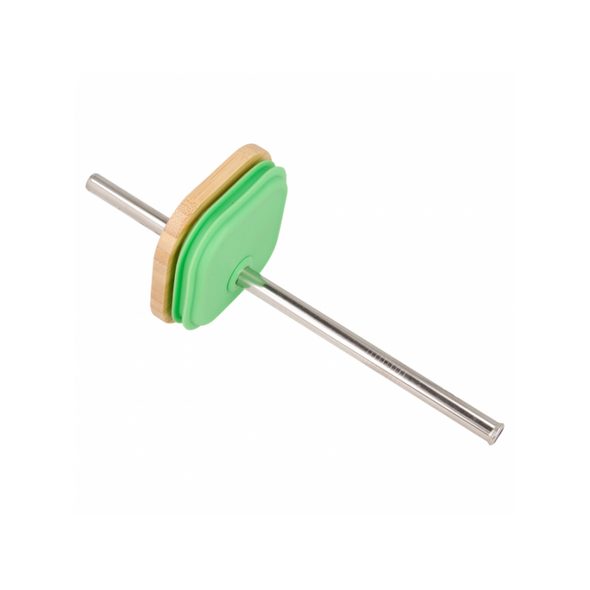 QUOKKA SKLENĚNÝ CESTOVNÍ HRNEK S BRČKEM LIQUID CUBE ORANGES 540 ML - SPORTOVNÍ LAHVE - KRMENÍ