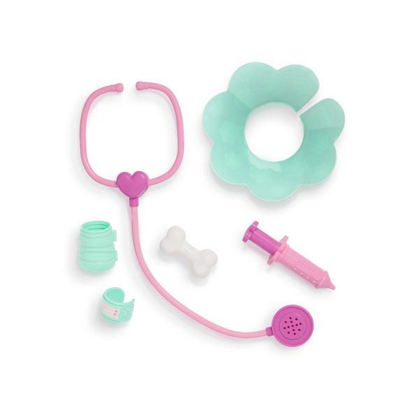 PUCCI PUPS KOKRŠPANĚL V KABELCE S VETERINÁŘSKOU SADOU - PLYŠOVÁ ZVÍŘATA - PRO DĚTI