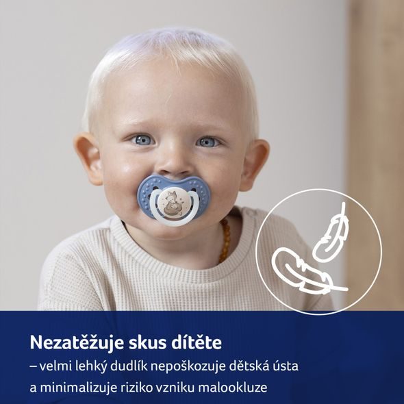 LOVI DUDLÍK SVÍTÍCÍ SILIKONOVÝ DYNAMICKÝ NIGHT&DAY 0-6M 2KS HOLKA - ŠIDÍTKA A DOPLŇKY - KRMENÍ