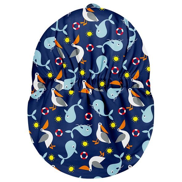 BAMBINO MIO DĚTSKÁ KOUPACÍ ČEPICE, UV 50+, NAUTICAL, VEL. L/XL - UV OBLEČENÍ - PRO DĚTI