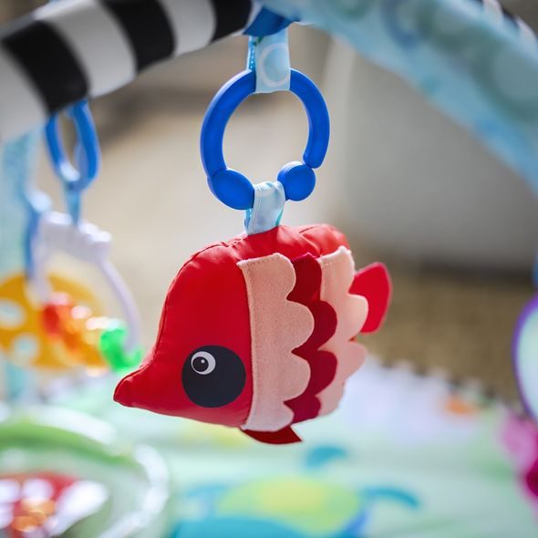 BABY EINSTEIN DEKA NA HRANÍ 2V1 S VODNÍ PODLOŽKOU SEA FLOOR EXPLORERS™ 0M+ - HRACÍ DEKY - PRO DĚTI