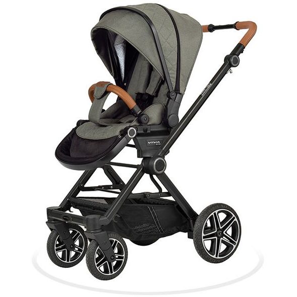 BAZAR HARTAN VIVA GTR SELECTION OLIVE BEZ RUČNÍ BRZDY 2023 + HLUBOKÁ KORBA VČ.NÁNOŽNÍKU BARVA ŠEDÁ - BAZAR - OUTLET