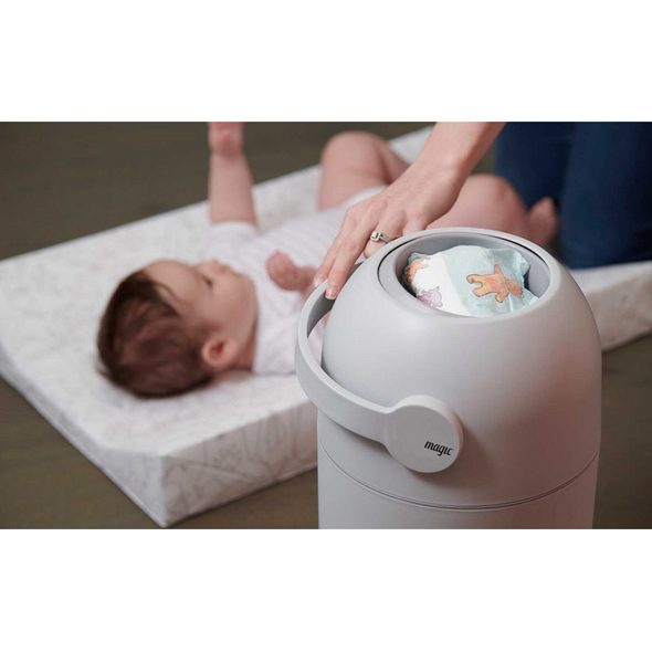 MAGIC KOŠ NA PLENY PIGEON BLUE - KOŠE NA PLENY A NÁPLNĚ - PŘEBALOVÁNÍ