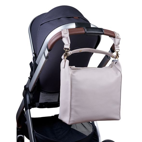 BABABING LUCIA PŘEBALOVACÍ TAŠKA/BATOH, GREY BLUSH - PŘEBALOVACÍ TAŠKY - KOČÁRKY A PŘÍSLUŠENSTVÍ