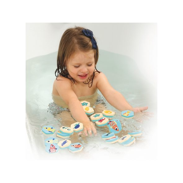 LUDI PĚNOVÉ PEXESO DO VANY PODMOŘSKÝ SVĚT 24 KS - HRAČKY DO VANY - PRO DĚTI