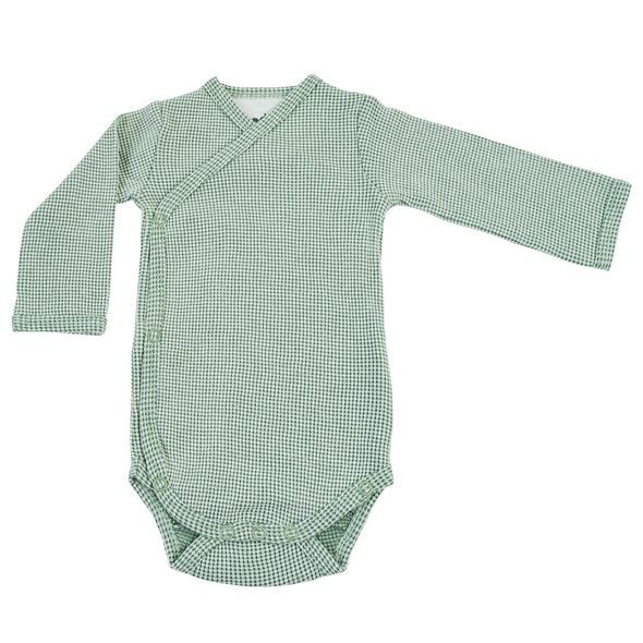 LODGER ROMPER LONG SLEEVES CIUMBELLE PEPPERMINT VEL. 74 - BODY - PRO DĚTI