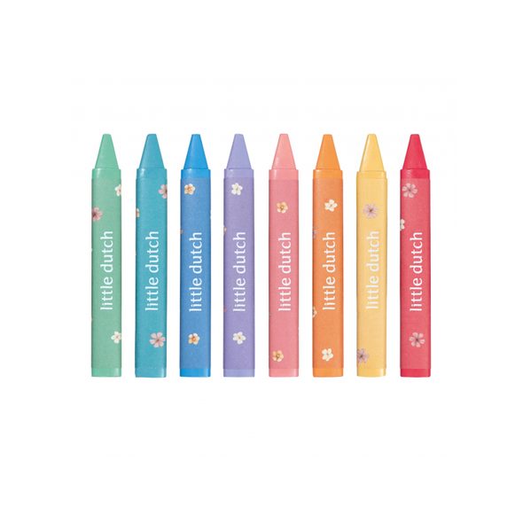 LITTLE DUTCH VOSKOVKY 8 KS ROSA - LITTLE DUTCH - PRO DĚTI