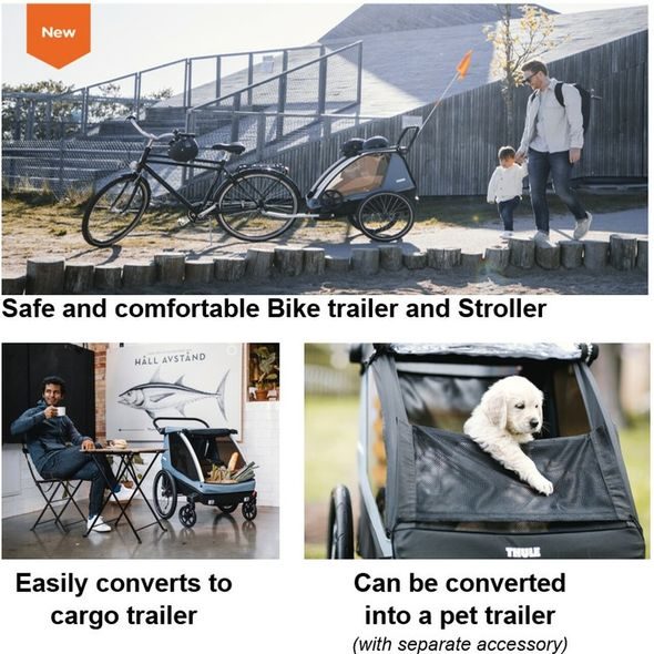 THULE COURIER VOZÍK ZA KOLO - VOZÍKY ZA KOLO - NOŠENÍ & SPORT