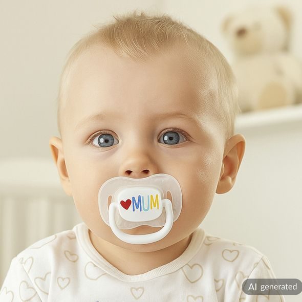 CANPOL BABIES DUDLÍK SVÍTÍCÍ SILIKONOVÝ SYMETRICKÝ LOVE MUM&DAD 6-18M 2KS - ŠIDÍTKA A DOPLŇKY - KRMENÍ