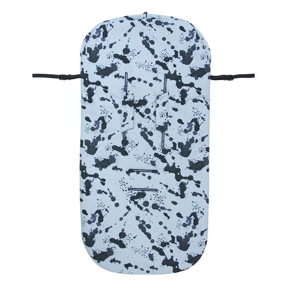 EMITEX FUSAK 2V1 COCOON SOFTSHELL BLUE SPLASH - FUSAKY DO KOČÁRKU - KOČÁRKY A PŘÍSLUŠENSTVÍ