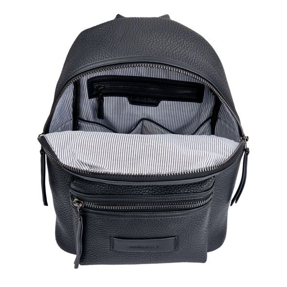 BABABING LUCA TAŠKA /BATOH, VEGANSKÁ KŮŽE, BLACK - PŘEBALOVACÍ BATOHY - KOČÁRKY A PŘÍSLUŠENSTVÍ