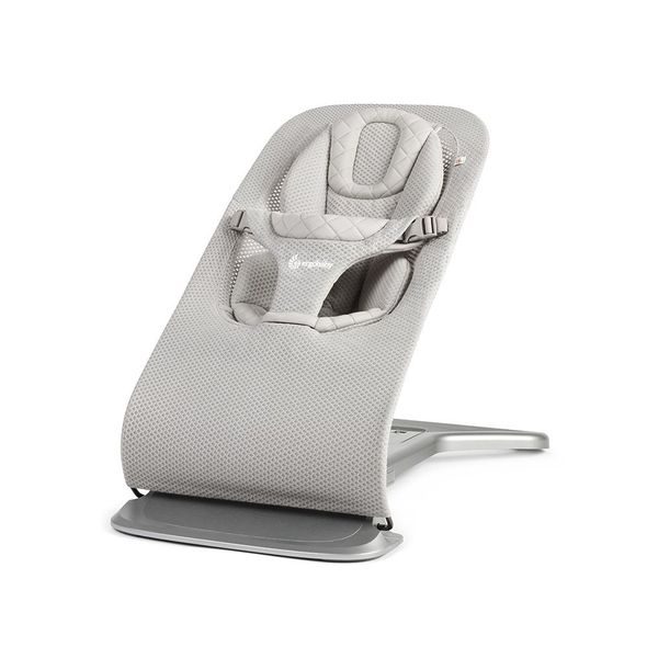 ERGOBABY EVOLVE LEHÁTKO MESH - LIGHT GREY MESH - LEHÁTKA A HOUPADLA - SPINKÁNÍ