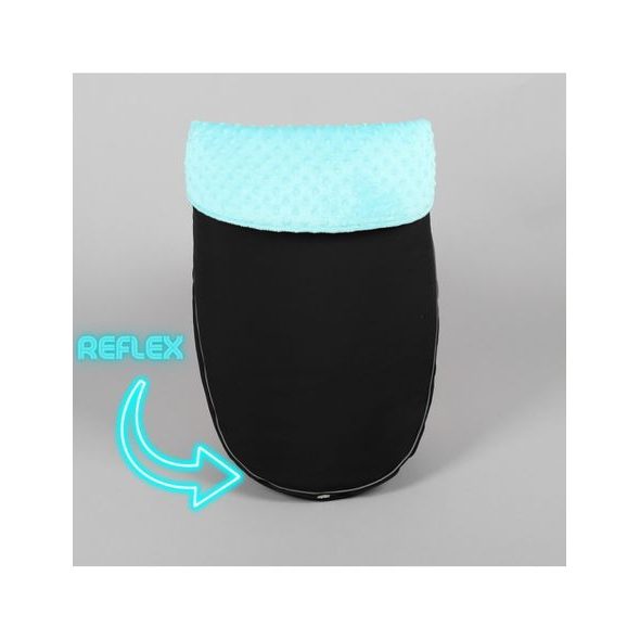 NÁNOŽNÍK ČERNÝ + MINT REFLEX - NÁNOŽNÍKY - KOČÁRKY A PŘÍSLUŠENSTVÍ