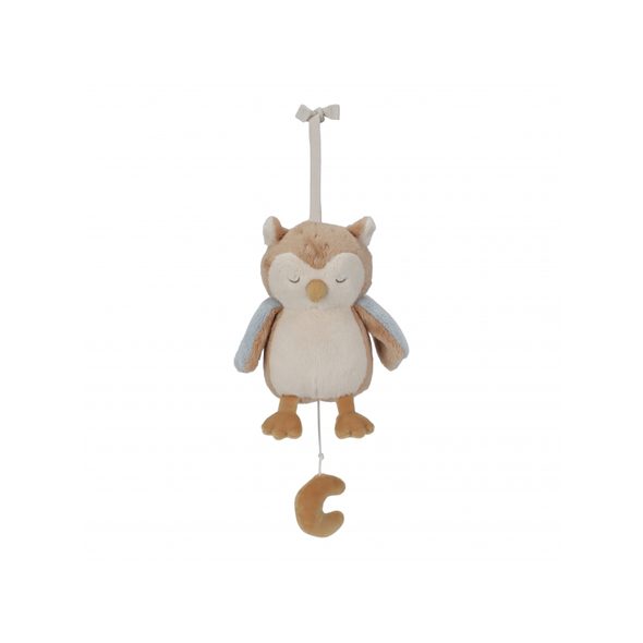 LITTLE DUTCH HUDEBNÍ SOVA FOREST FRIENDS - HRAČKY K ZAVĚŠENÍ - PRO DĚTI