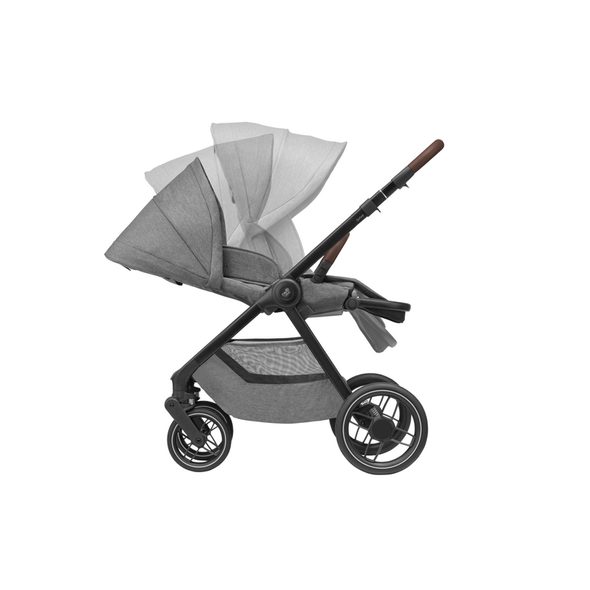 MAXI-COSI OXFORD KOČÁREK + KORBIČKA ORIA KORBIČKA SELECT GREY - DVOJKOMBINACE - KOČÁRKY A PŘÍSLUŠENSTVÍ
