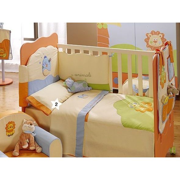 MICUNA SET POVLEČENÍ HAPPY ZOO 130X90, 2 KUSY - VÝPRODEJ - OUTLET
