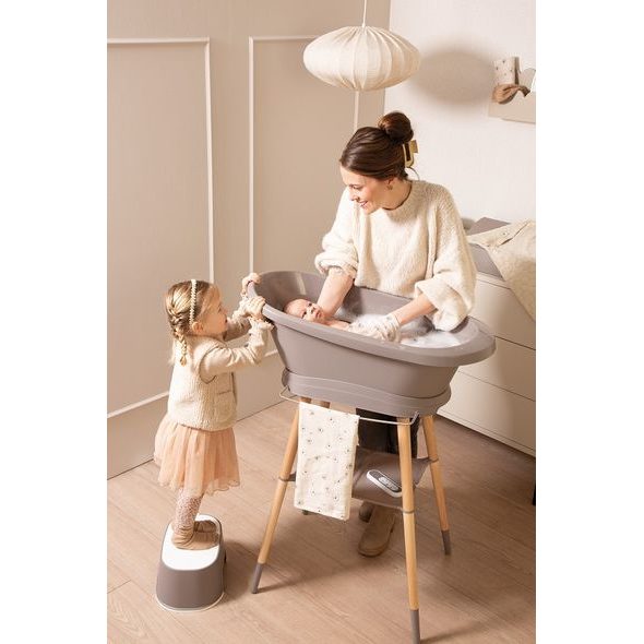 BEBE-JOU VANIČKA BÉBÉ-JOU SENSE CHALK BROWN - VANIČKY PLASTOVÉ - KOUPÁNÍ A ZDRAVÍ