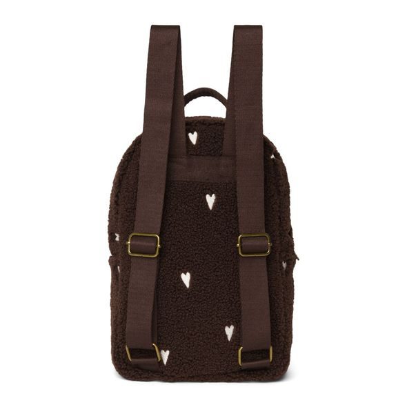 STUDIO NOOS TEDDY MINI BACKPACK BATŮŽEK CHOCOLATE HEARTS - DOPLŇKY - PRO MAMINKY
