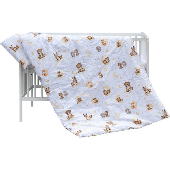 SCARLETT DĚTSKÁ POSTÝLKA S KOMPLETNÍ VÝBAVOU LILA 120 X 60 CM - DŘEVĚNÉ POSTÝLKY - SPINKÁNÍ