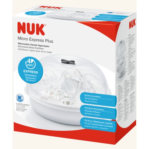NUK STERILIZÁTOR DO MIKROVLNNÉ TROUBY - STERILIZÁTORY - KRMENÍ
