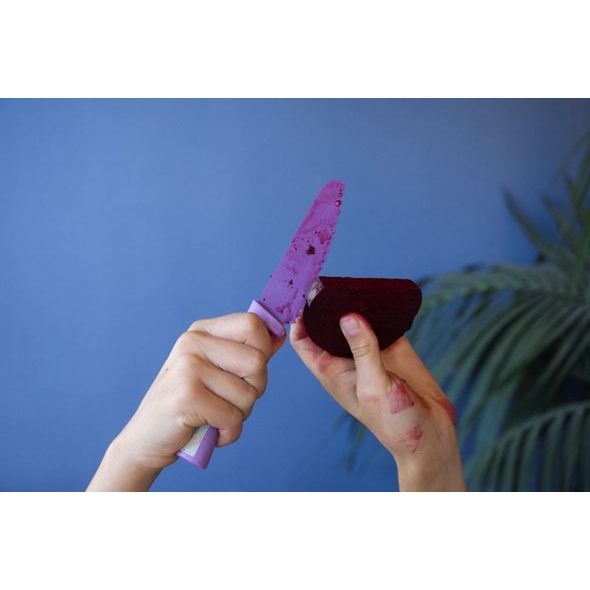 SKÅGFÄ DĚTSKÝ NŮŽ KLYV CLASSIC - LAVENDER - LŽIČKY A PŘÍBORY - KRMENÍ