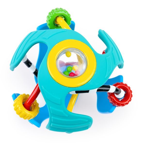 BABY EINSTEIN HRAČKA SENZORICKÝ MÍČ S KOUSÁTKEM RATTLE & SENSE™ 3M+ - SENZORICKÉ HRAČKY - PRO DĚTI