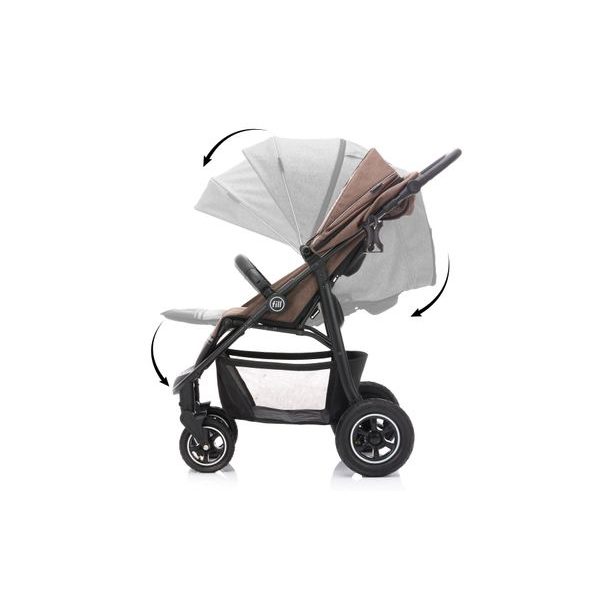 FILLIKID ADVENTURE AIR BROWN - SPORTOVNÍ KOČÁRKY - KOČÁRKY A PŘÍSLUŠENSTVÍ