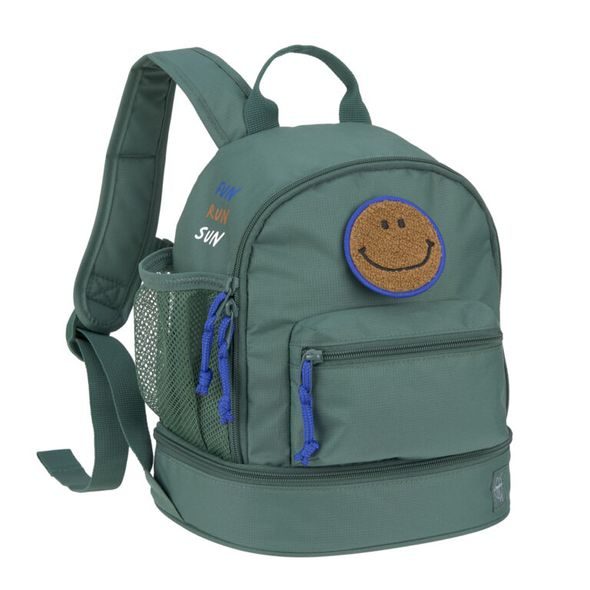 LÄSSIG KIDS MINI BACKPACK LITTLE GANG DARK GREEN - BATOHY A TAŠKY - PRO DĚTI