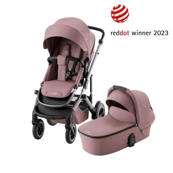 BRITAX RÖMER SET SMILE 5Z + HLUBOKÁ KORBA 2025 - DVOJKOMBINACE - KOČÁRKY A PŘÍSLUŠENSTVÍ