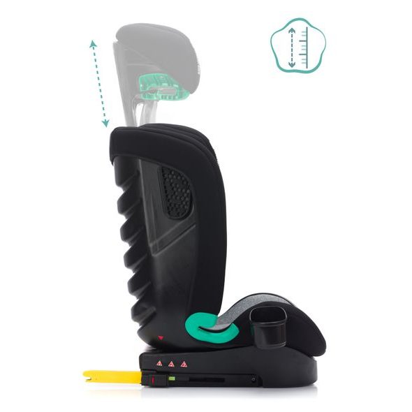 FILLIKID AUTOSEDAČKA ELI PRO ISOFIX I-SIZE 100-150 CM GREY - AUTOSEDAČKY 9-36KG - AUTOSEDAČKY A PŘÍSLUŠENSTVÍ