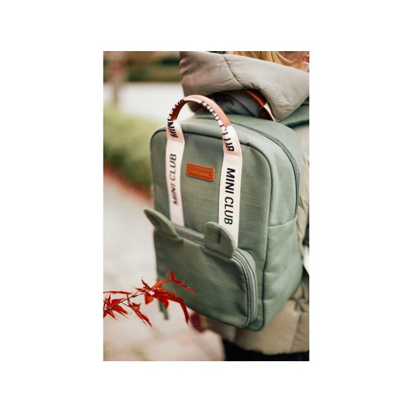 CHILDHOME DĚTSKÝ BATOH MINI CLUB SIGNATURE GREEN - BATOHY A TAŠKY - PRO DĚTI