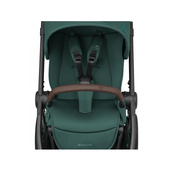 MAXI-COSI OXFORD KOČÁREK ESSENTIAL GREEN + KORBIČKA SENSE TWILLIC GREEN - DVOJKOMBINACE - KOČÁRKY A PŘÍSLUŠENSTVÍ