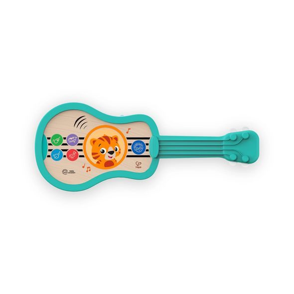 BABY EINSTEIN HRAČKA HUDEBNÍ DŘEVĚNÁ UKULELE MAGIC TOUCH HAPE 6M+ - HUDEBNÍ - PRO DĚTI