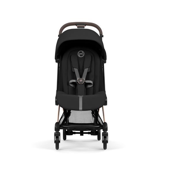 CYBEX COYA COMFORT ROSEGOLD + SKLÁDACÍ KORBA SEPIA BLACK - KOČÁRKY DO LETADLA - KOČÁRKY A PŘÍSLUŠENSTVÍ