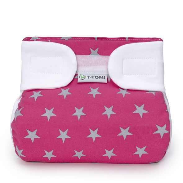 T-TOMI ORTOPEDICKÉ ABDUKČNÍ KALHOTKY - SUCHÝ ZIP MAGENTA (5-9KG) - PLENKOVÉ KALHOTKY - PŘEBALOVÁNÍ