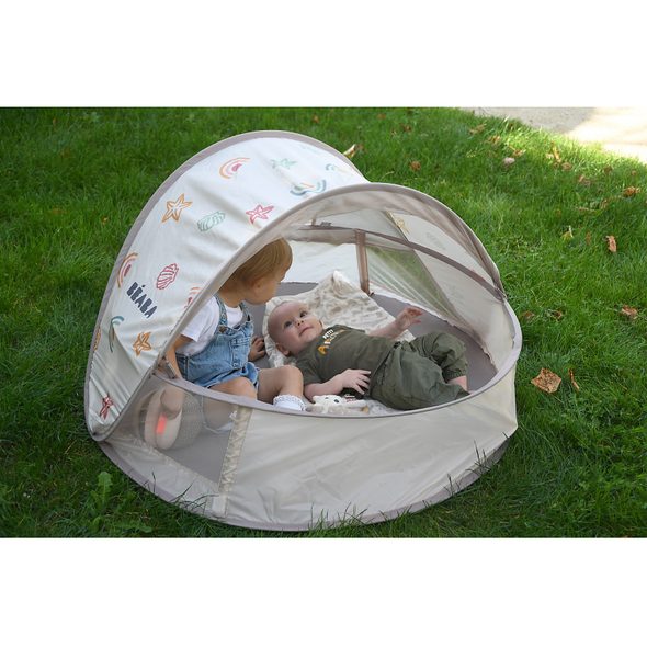 BEABA PLÁŽOVÝ STAN ANTI-UV BREEZYNEST CLAY EARTH - UV STANY - PRO DĚTI