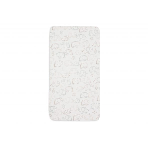 JOLLEIN PROSTĚRADLO NAPÍNACÍ 120X60 CM ELEPHANT TALES - PROSTĚRADLA - SPINKÁNÍ