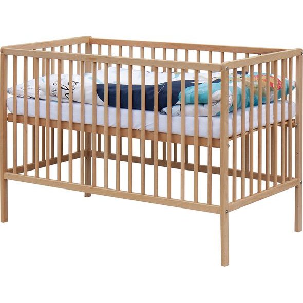 SCARLETT DĚTSKÁ POSTÝLKA S KOMPLETNÍ VÝBAVOU SCARLETT 120 X 60 CM - PANU - DŘEVĚNÉ POSTÝLKY - SPINKÁNÍ