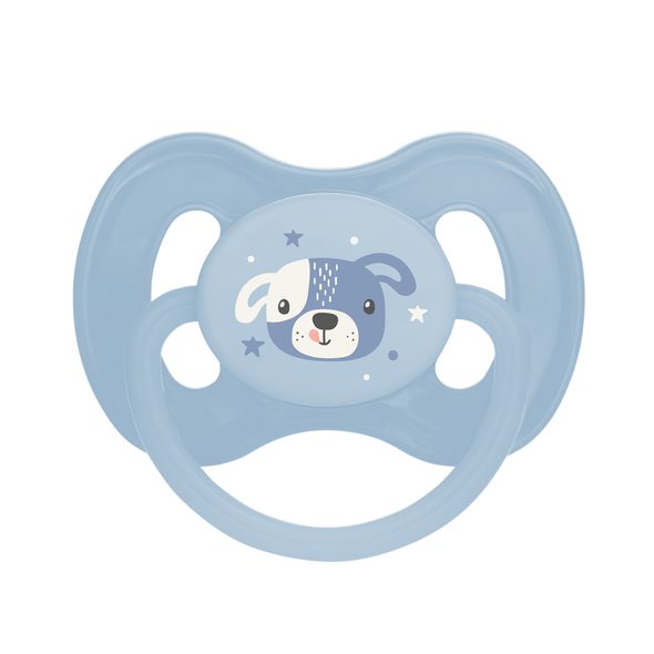 CANPOL BABIES DUDLÍK KAUČUKOVÝ TŘEŠINKA 0-6M CUTE ANIMALS 1KS - ŠIDÍTKA A DOPLŇKY - KRMENÍ